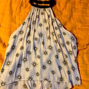 Free People tank with open back